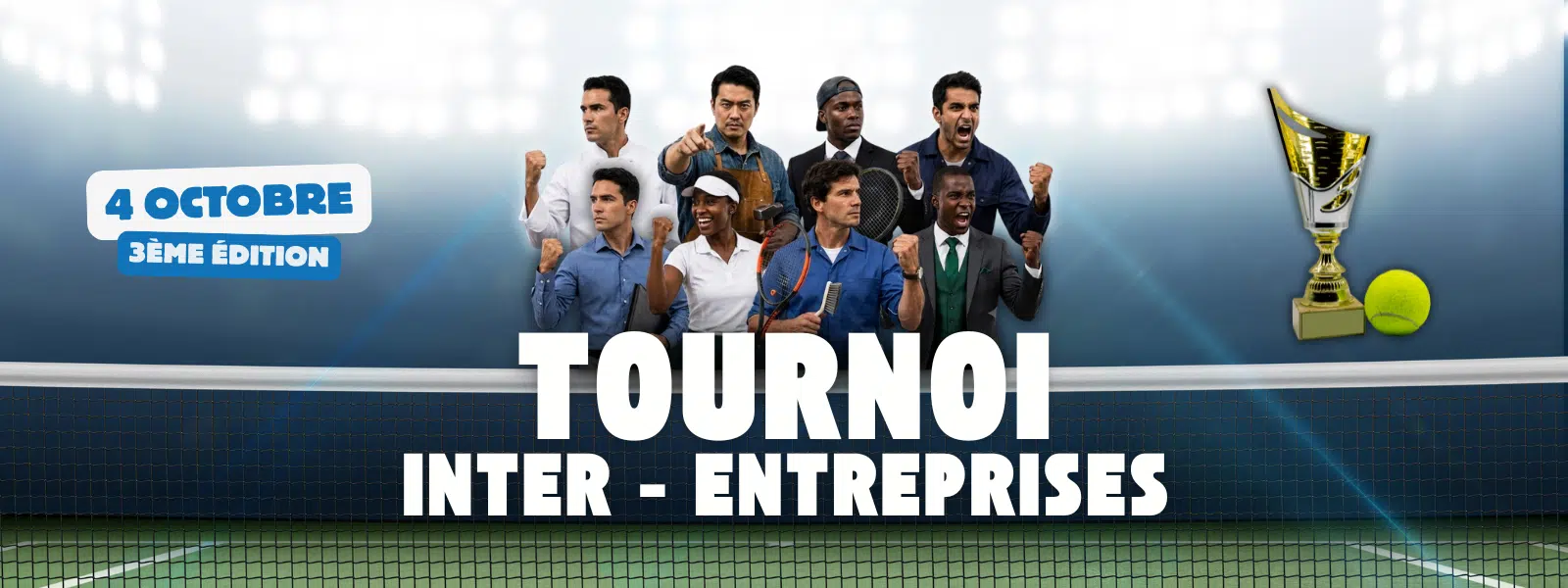 Inscription Tournoi Inter-Entreprises - 3ème édition - 4 octobre